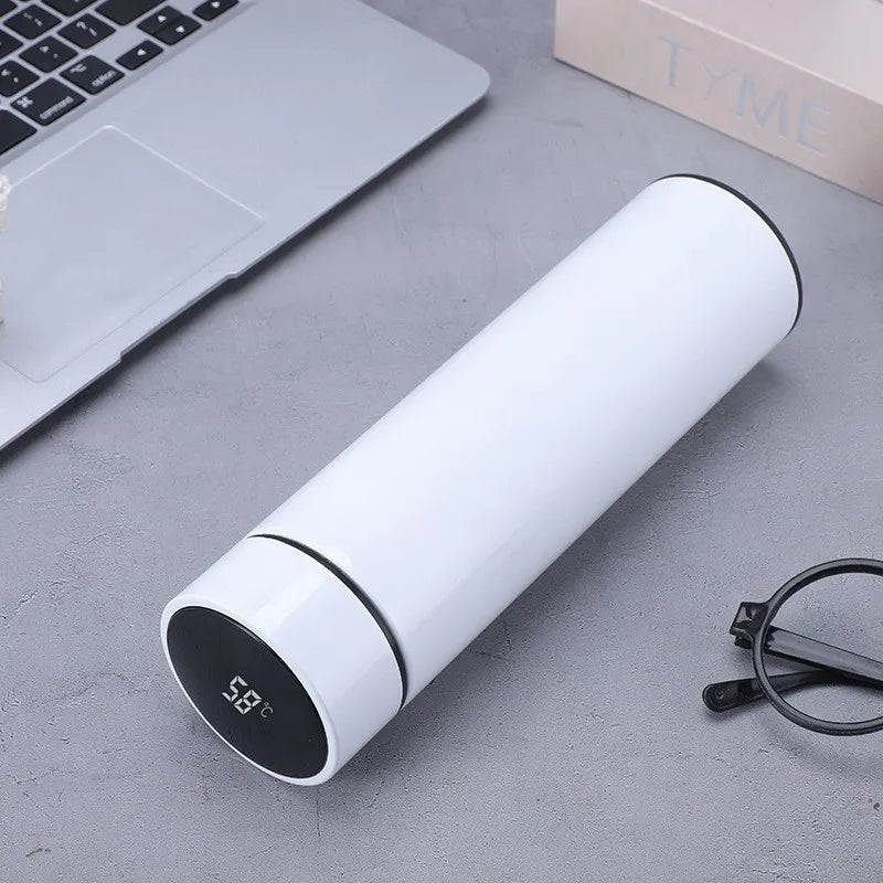 Furvio™500ML Intelligent Temperature Display Thermos Bottle Vacuum Flask 304 Stainless Steel Sports Water Cup Car Insulated Cup