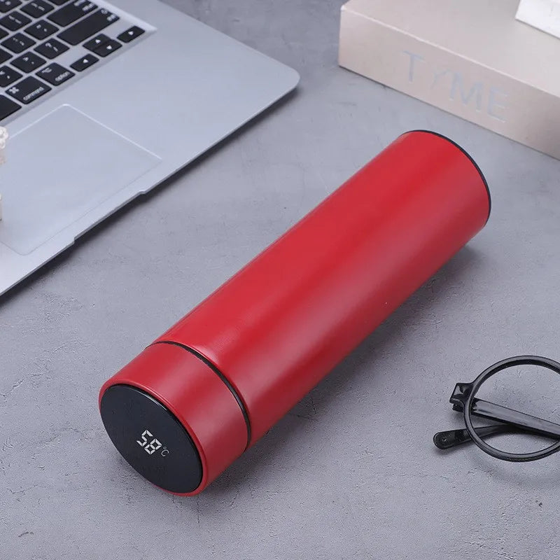 Furvio™500ML Intelligent Temperature Display Thermos Bottle Vacuum Flask 304 Stainless Steel Sports Water Cup Car Insulated Cup
