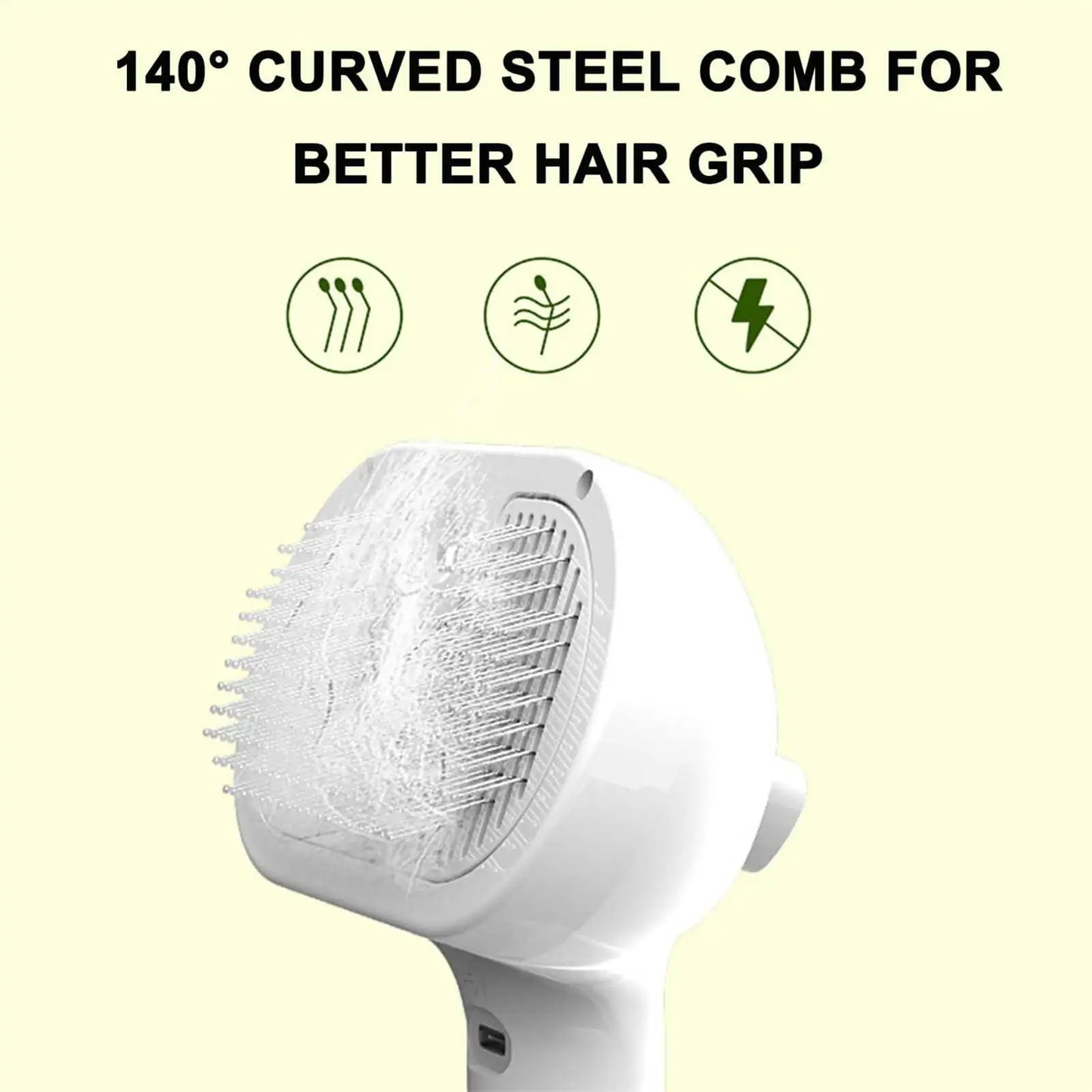 Furvio™  3-in-1 Pet Grooming Brush – Steam Spray, Hair Removal & Dematting Tool for Cats & Dogs