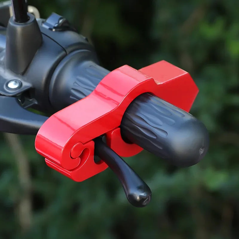Furvio™Motorcycle Handlebar Lock Handlebar Brake Handle Solid Lock Imitating Steal Lock Pull Rod ATV Dirt Street Bikes Anti Theft