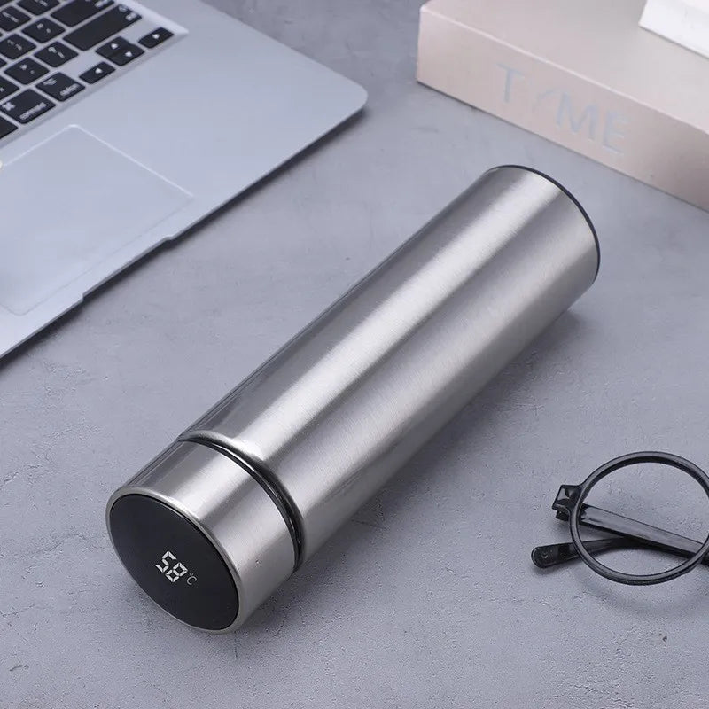 Furvio™500ML Intelligent Temperature Display Thermos Bottle Vacuum Flask 304 Stainless Steel Sports Water Cup Car Insulated Cup