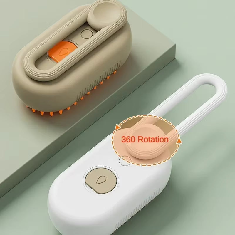 Furvio™ 3-in-1 Steam Grooming Brush for Cats & Dogs
