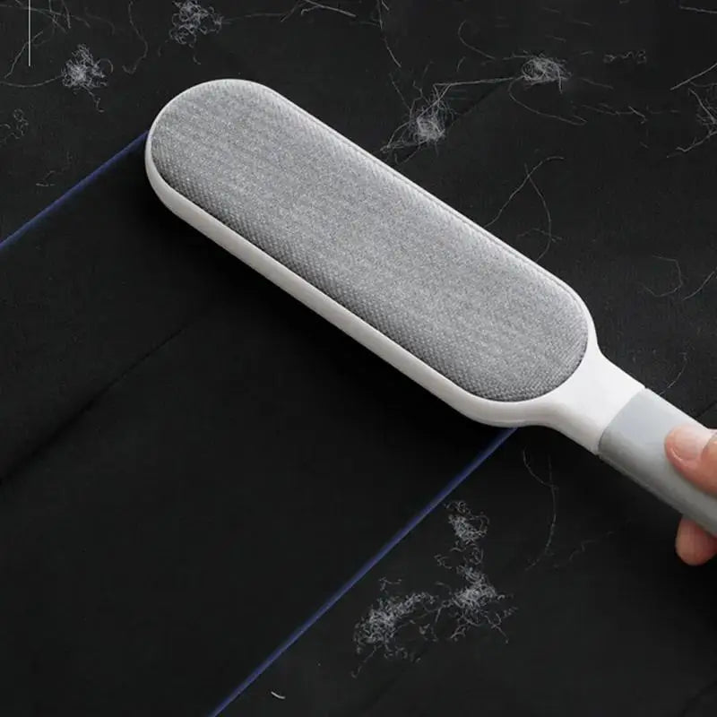 Furvio™Double-Sided Pet Hair Remover, Manual Electrostatic Sticky Lint Brush, for Cat, Clothing, Sofa, Furniture,  Carpet Cleaning