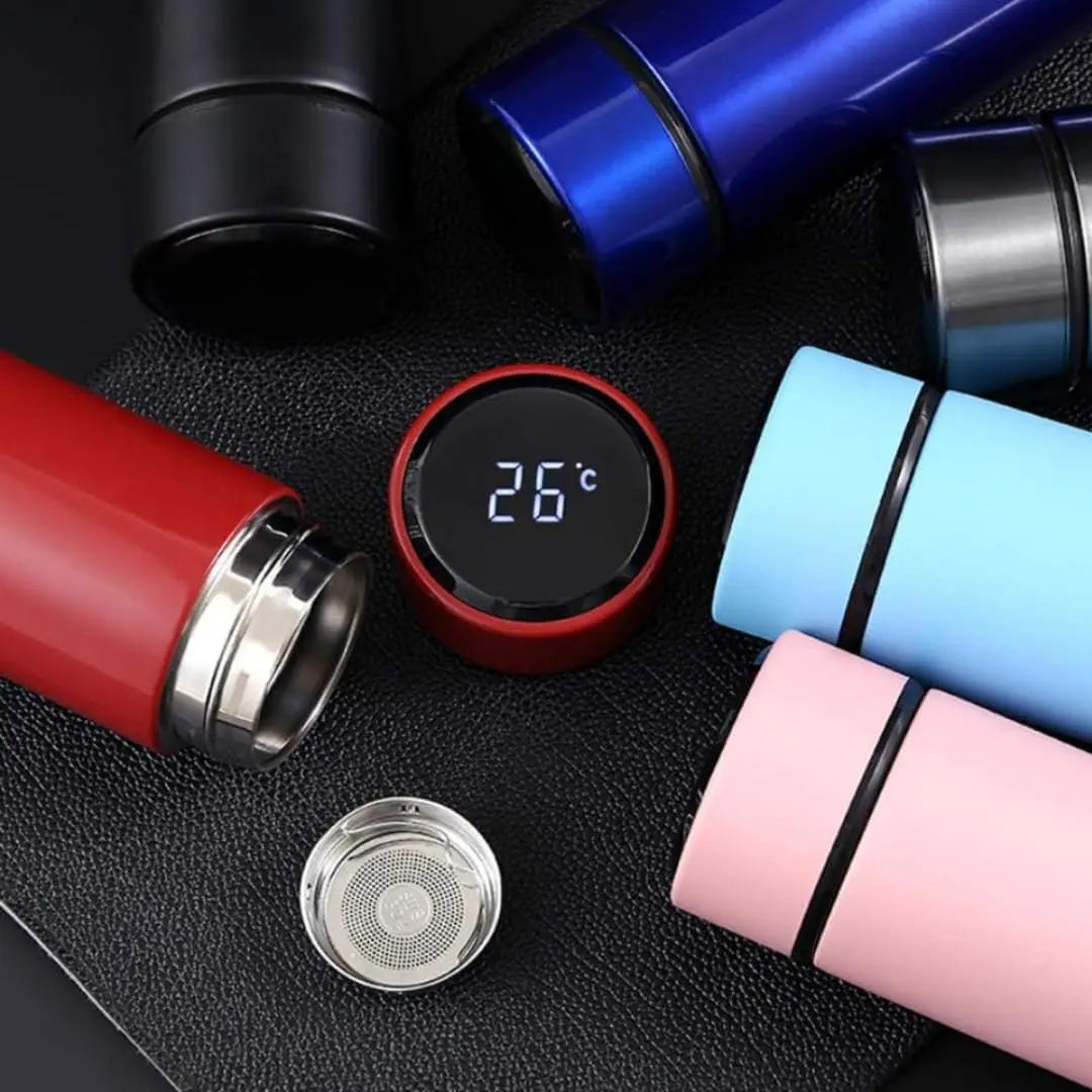 Furvio™500ML Intelligent Temperature Display Thermos Bottle Vacuum Flask 304 Stainless Steel Sports Water Cup Car Insulated Cup
